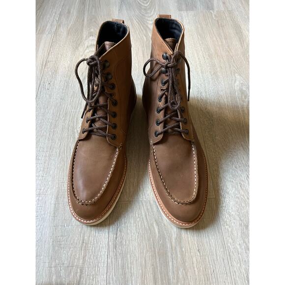 NEW Nisolo All Weather Mateo Boot Tobacco Leather - Picture 2 of 9